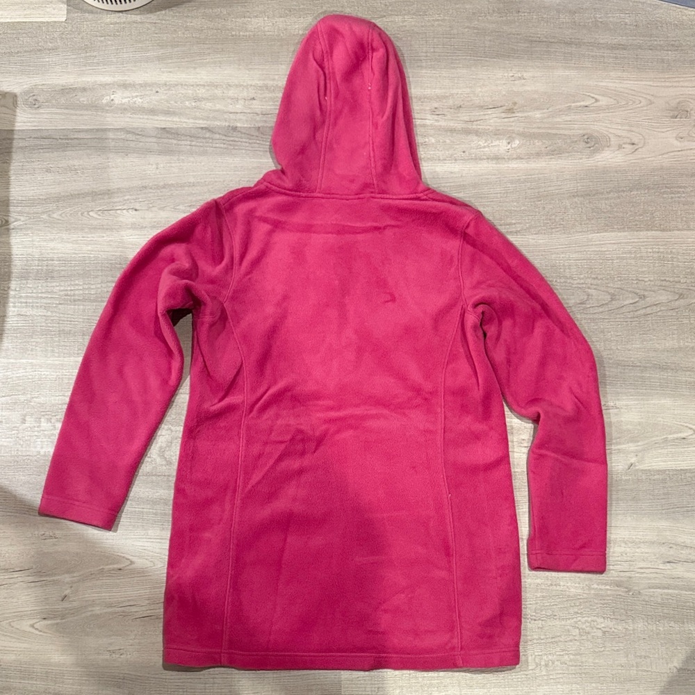 Columbia Fuchsia Hooded Fleece Jacket - Picture 4 of 4